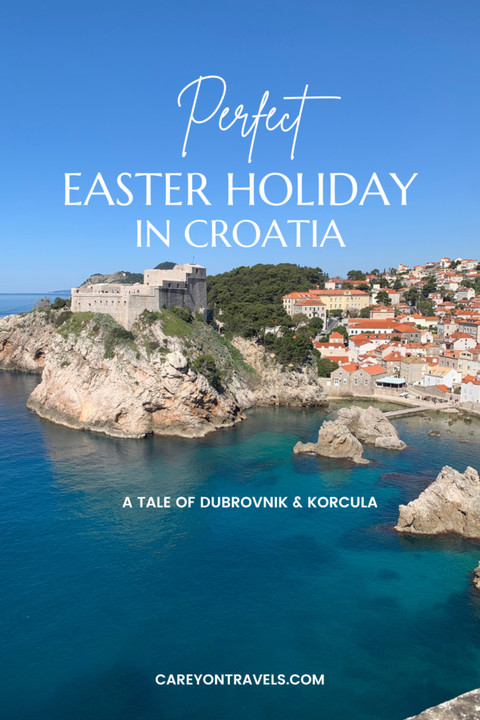 Easter Holiday in Croatia pin