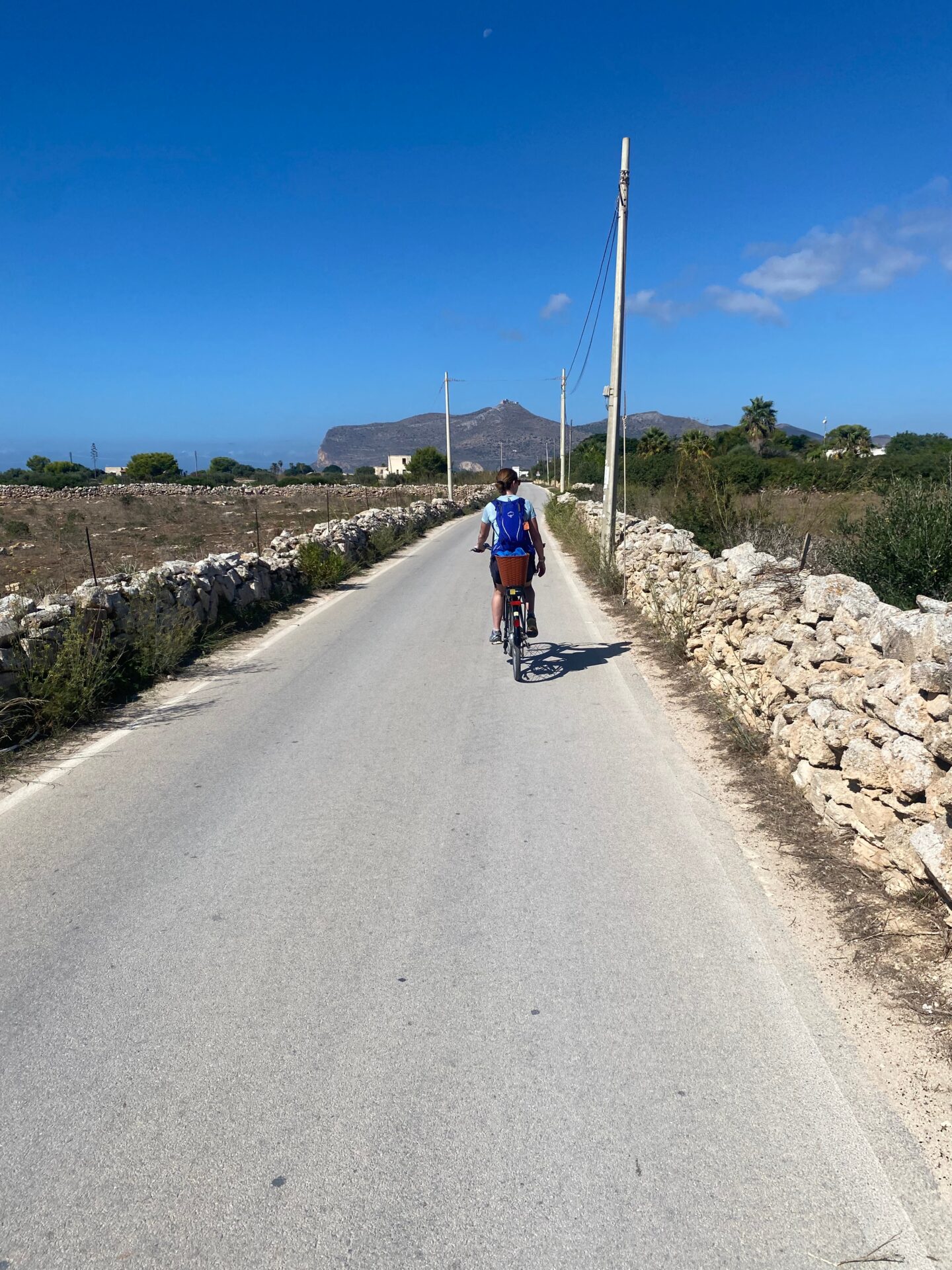 Sicily bike travel Favignana Island