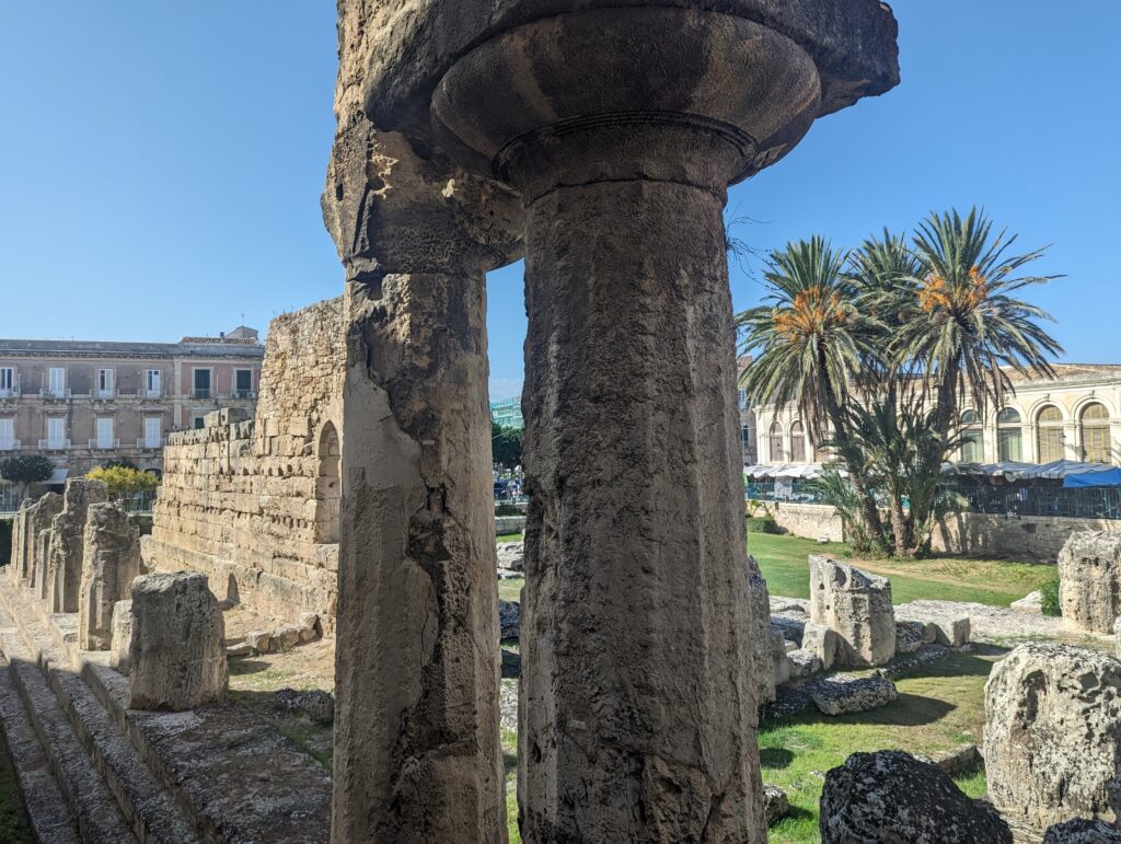Temples in Ortigia