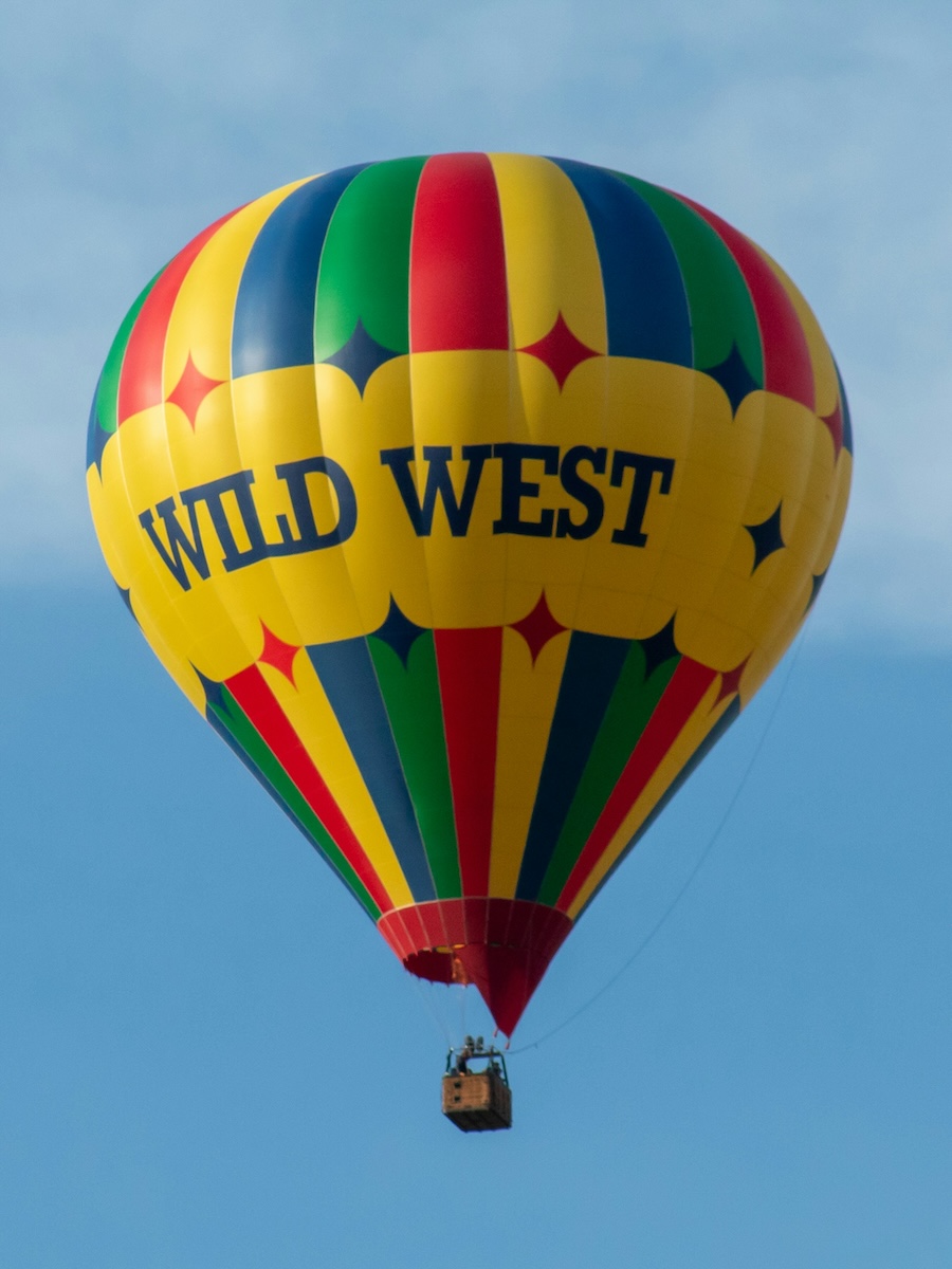 Grand County Summer Vacation hot air balloon