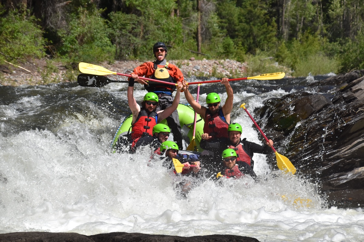 Grand County Summer Vacation White water rafting Colorado