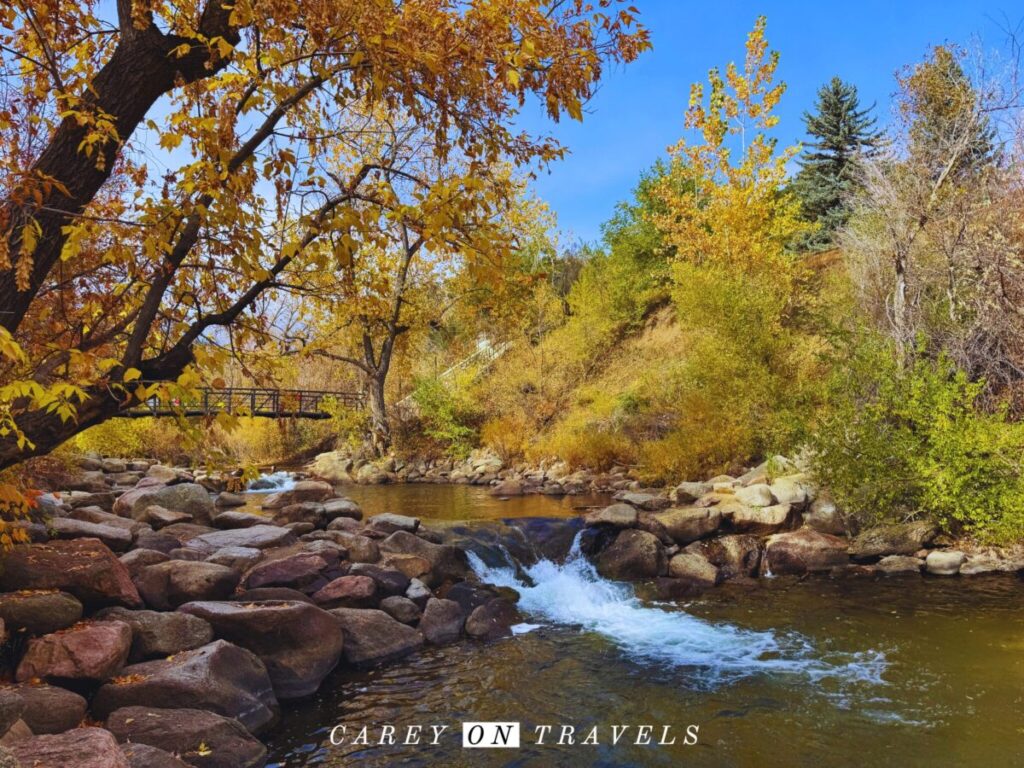 Boulder Creek in Fall