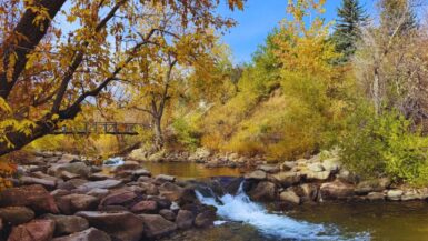 Boulder Creek in Fall