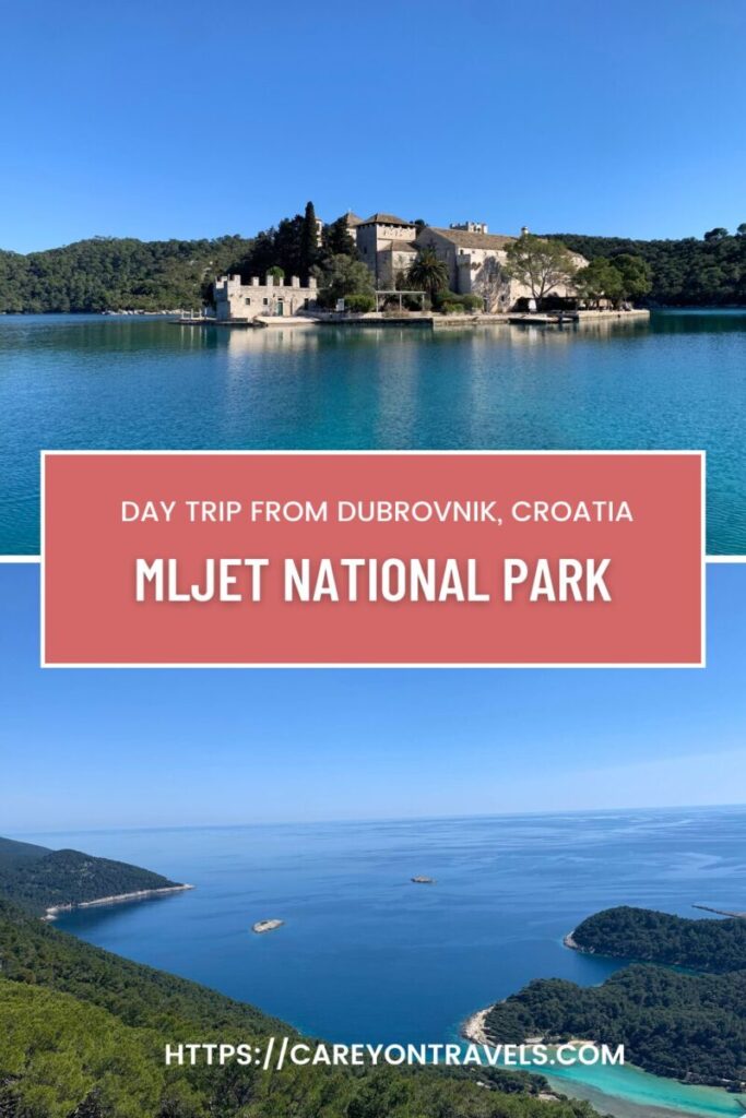 Mljet National Park day trip pin