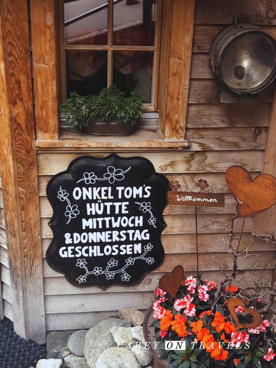 Grindelwald family vacation Onkel Tom's Hütte