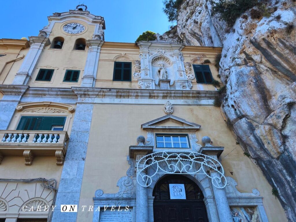 Santuario di Santa Rosalia, Monte Pellegrino