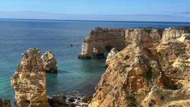 View from the Coastal Trail Albufeira