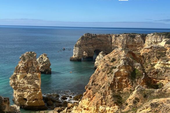 View from the Coastal Trail Albufeira