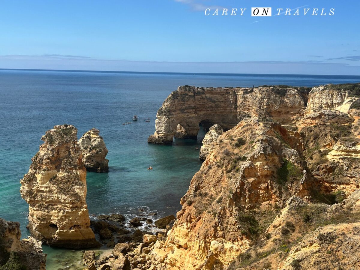 View from the Coastal Trail Albufeira