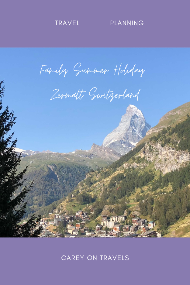 Zermatt summer vacation pin