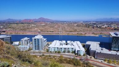 View from A-Mountain (Hayden Butte), Tempe