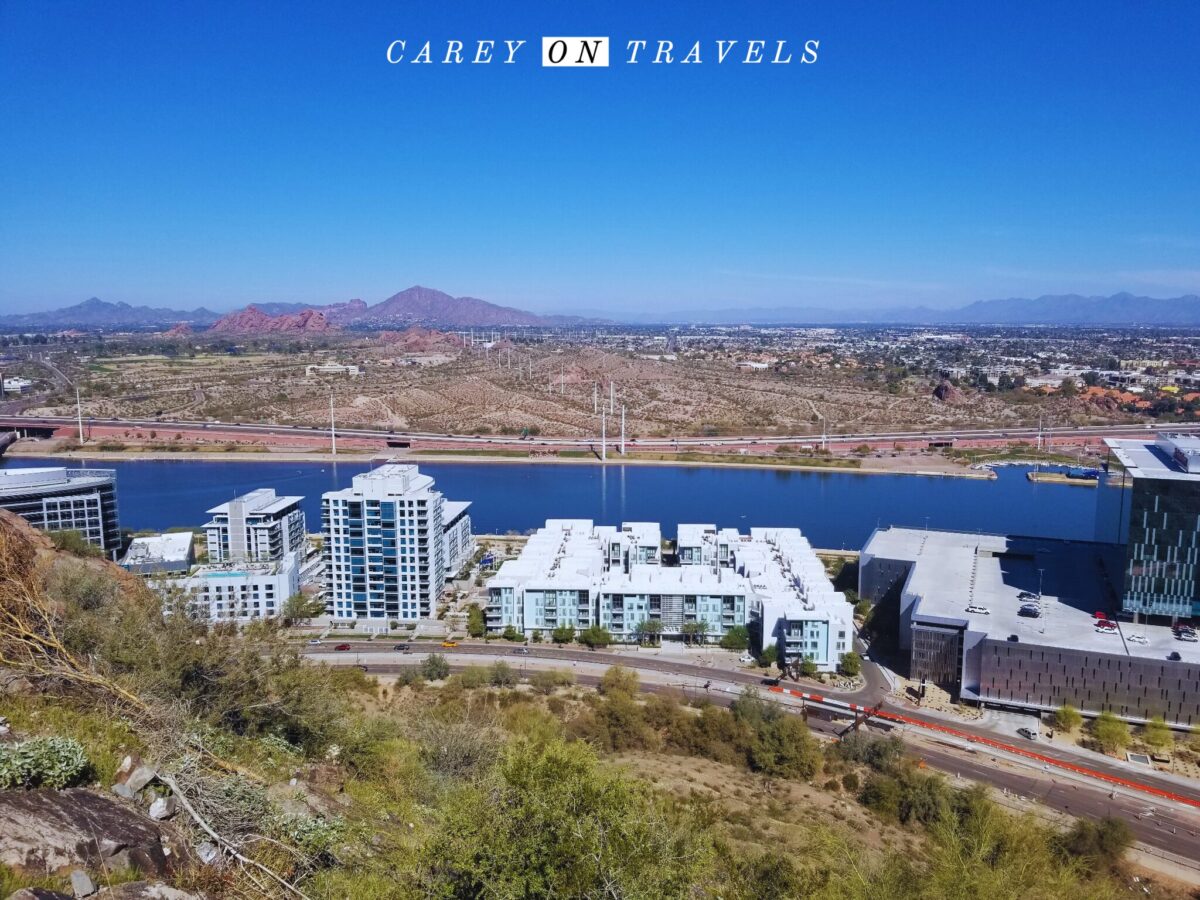 View from A-Mountain (Hayden Butte), Tempe