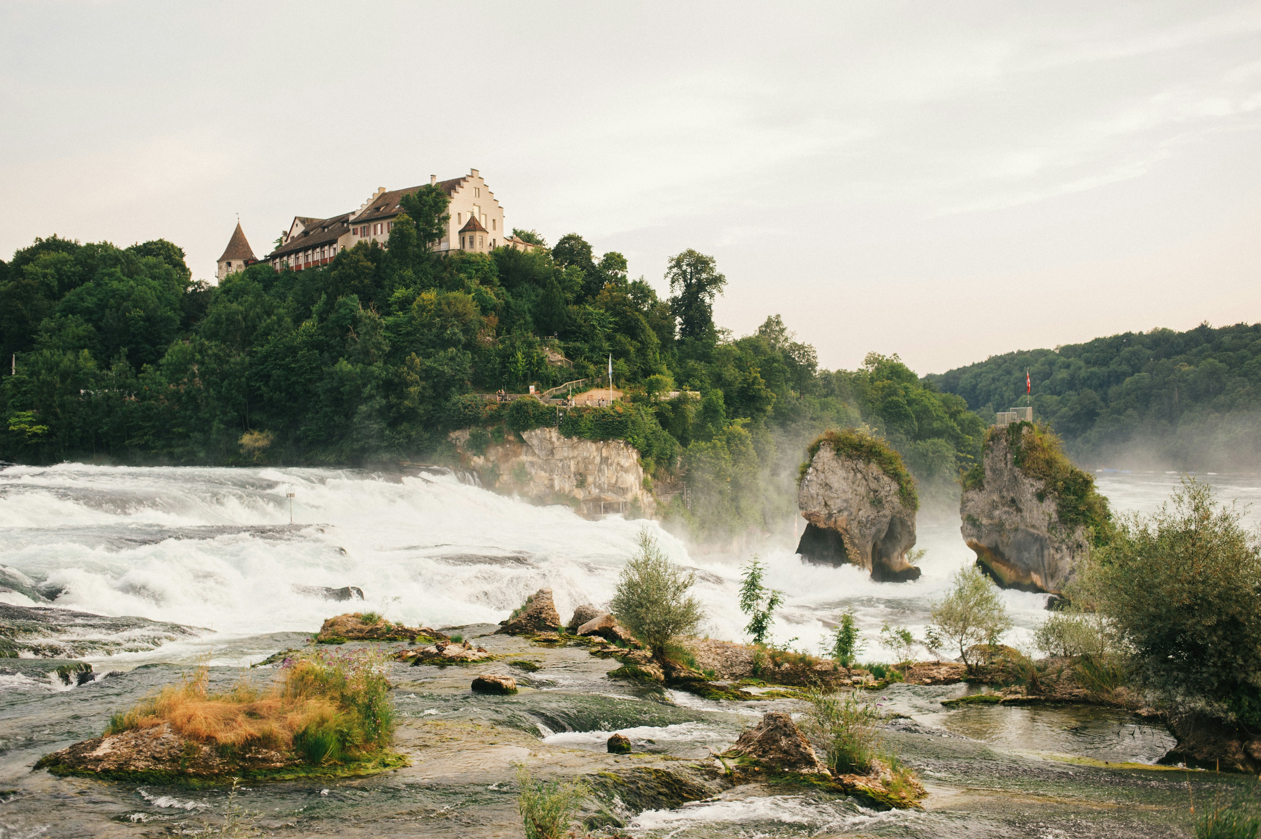 Lake Constance Bike Trip Rhine Falls