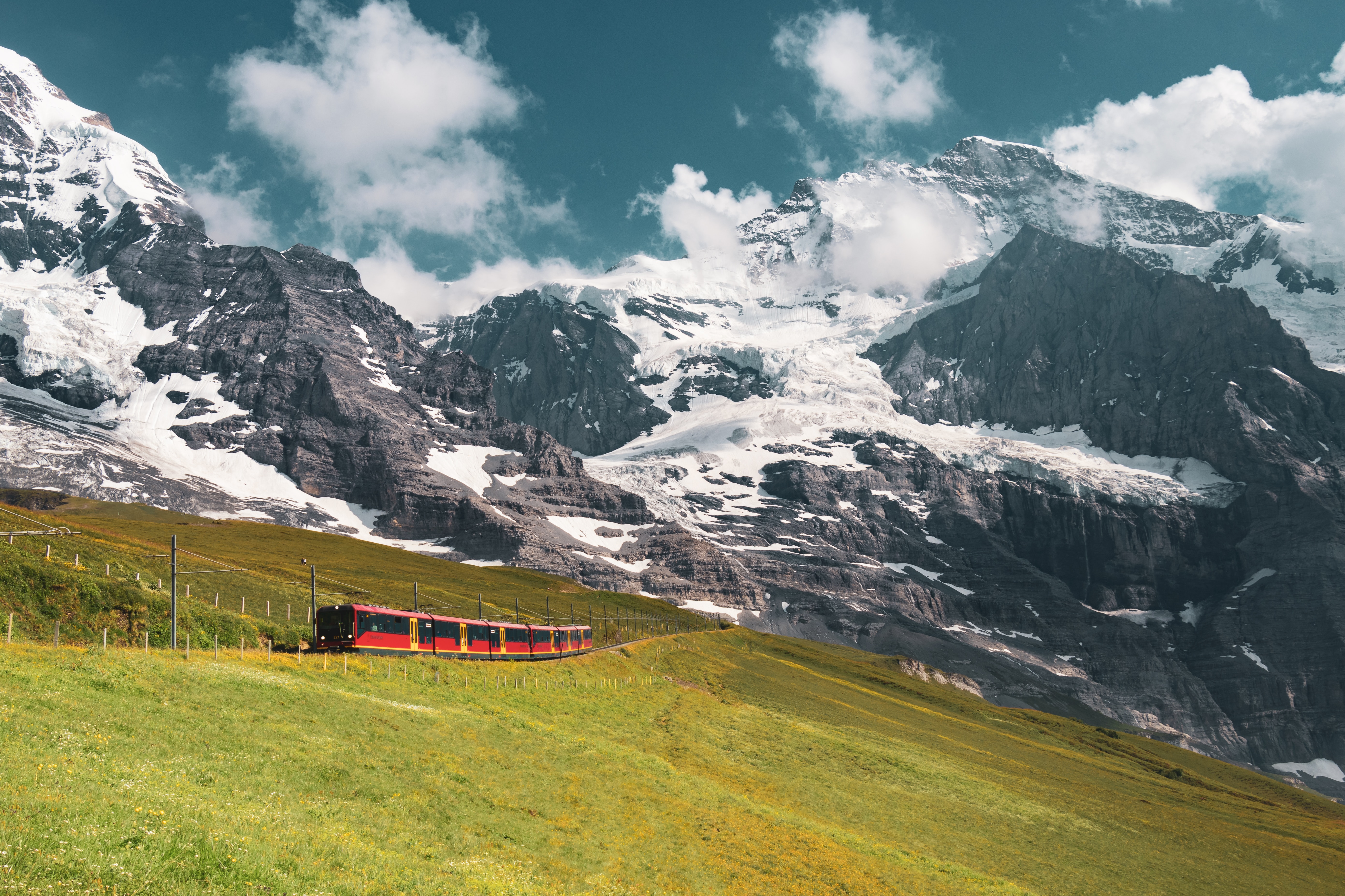 Grindelwald family adventure vacation Jungfrau Railway