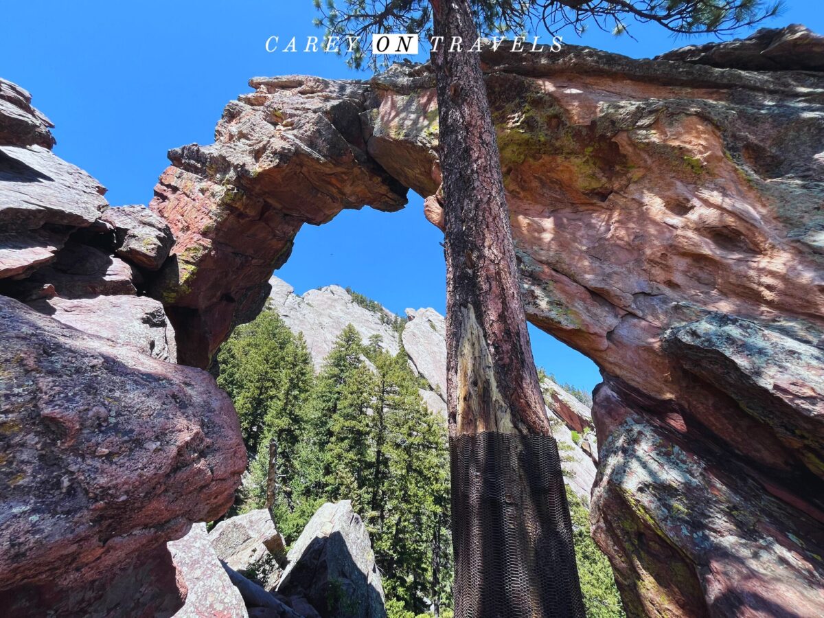 Royal Arch hike from Chautauqua Boulder