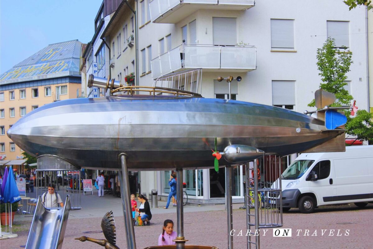 Lake Constance Bike Trip Friedrichshafen Zeppelin Museum