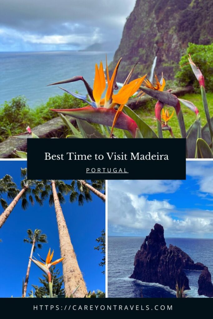 Best Time to Visit Madeira pin
