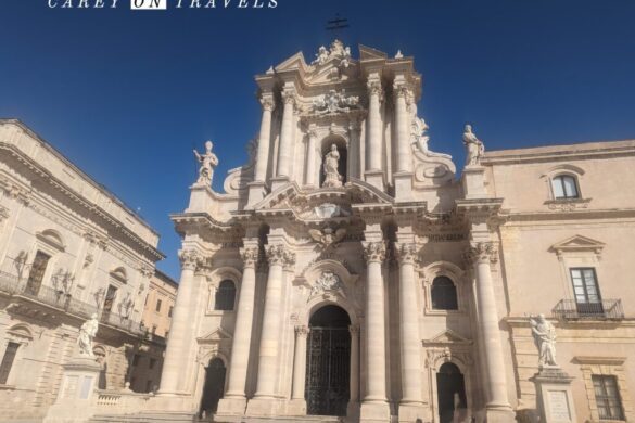 one day in Syracuse Duomo di Siracusa