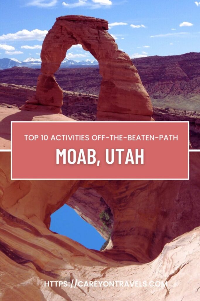 Moab off the beaten path pin