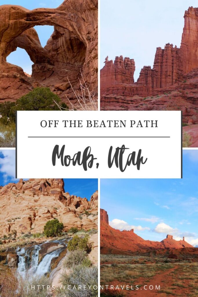 Off the beaten path Moab pin