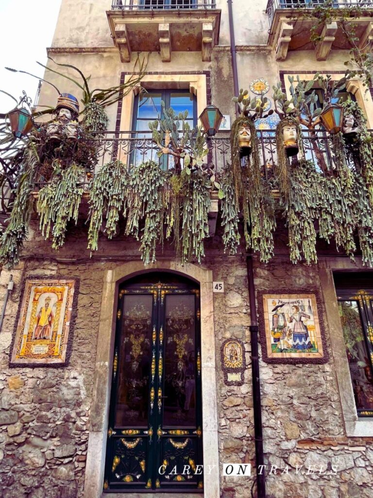 Eastern Sicily Itinerary Side streets of Taormina