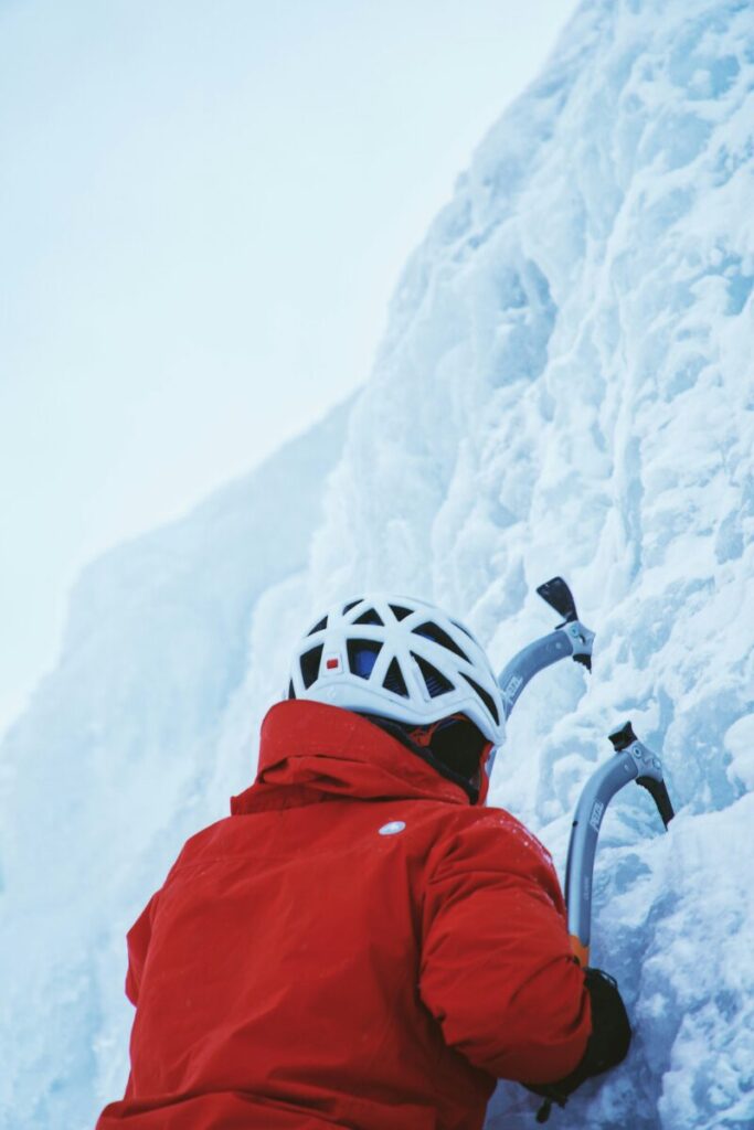 Ice climbing