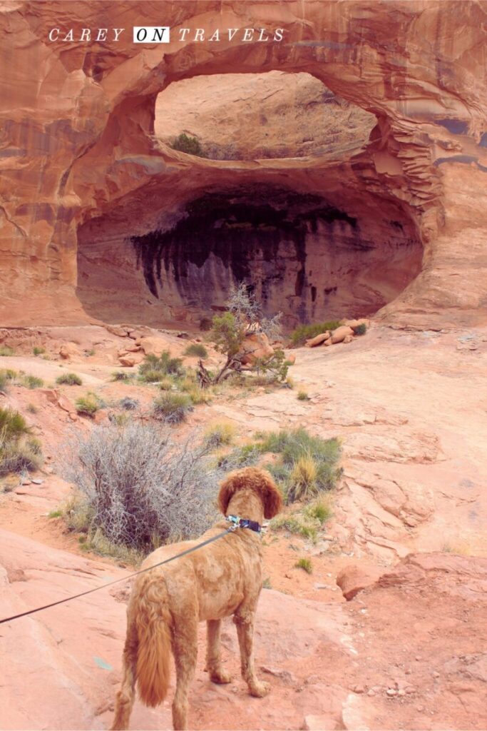 Pinto Arch Moab Utah off the beaten path