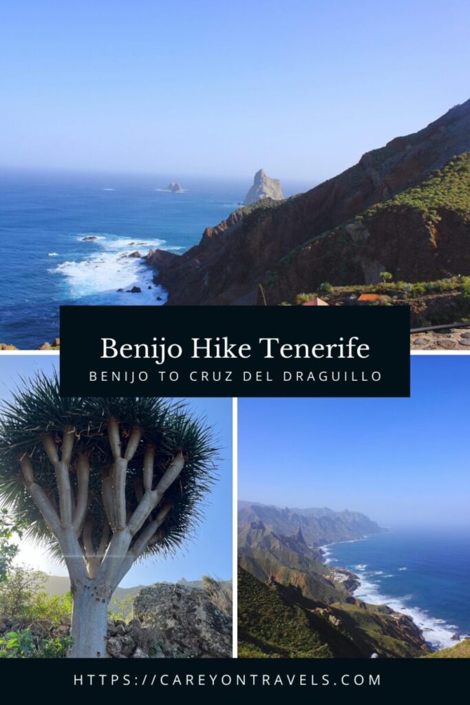 Benijo Hike Tenerife pin