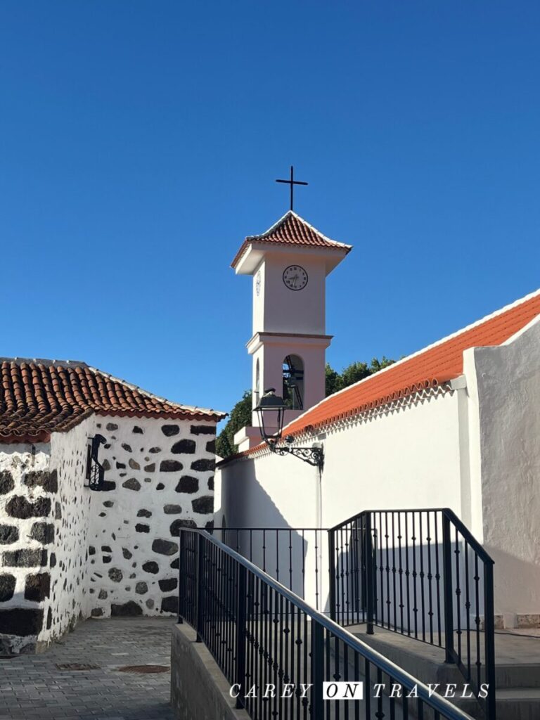 Iglesia de Santa Ana Tamaimo Tenerife hiking