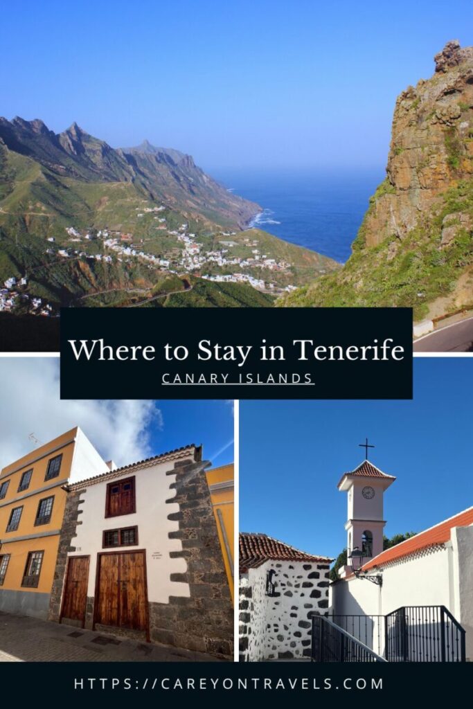 Where to Stay in Tenerife pin