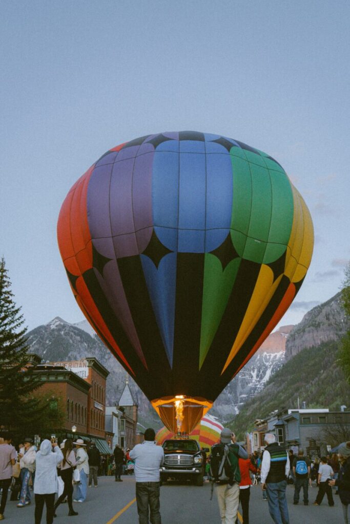 Telluride Hot Air Balloon festival