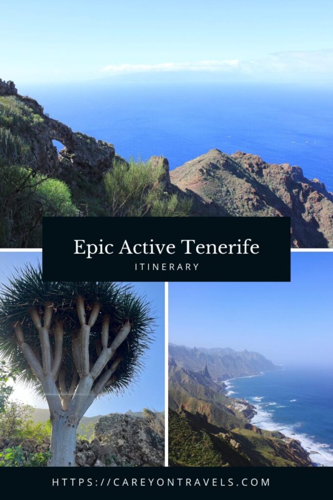 Tenerife Itinerary pin