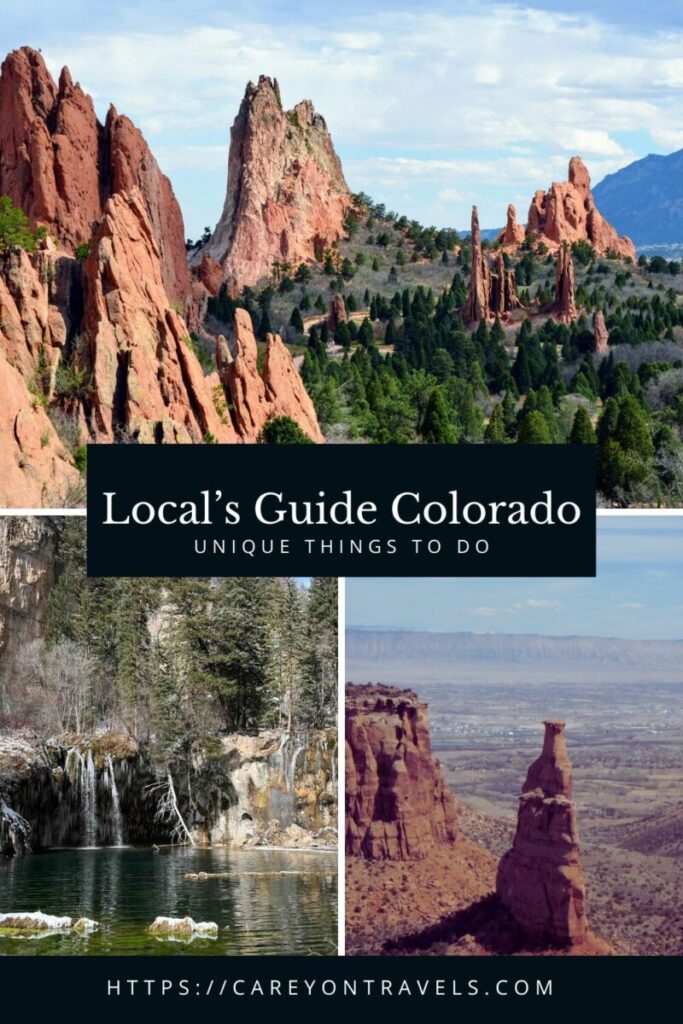 Unique Things to Do in Colorado pin