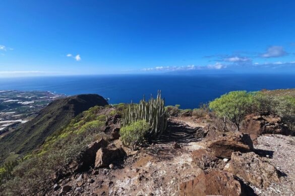 View from the trail on Montaña Guamos, Tenerife