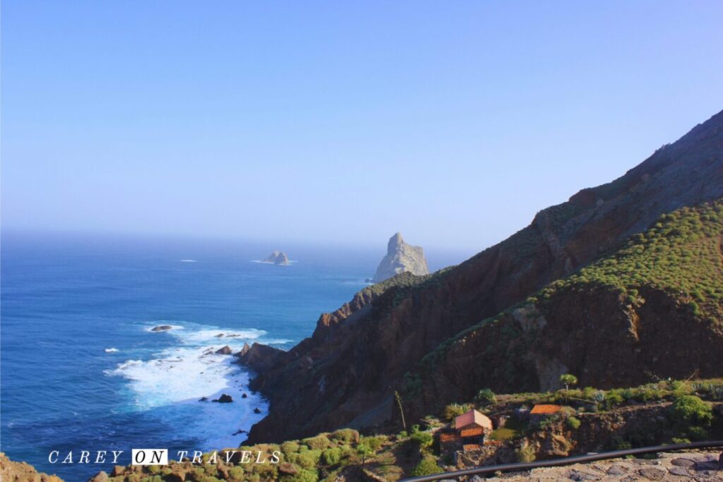 Benijo Tenerife Hike View from El Draguillo