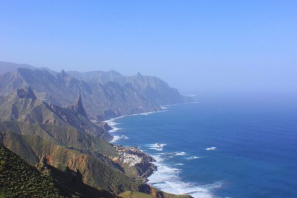 Start of hike from Cruz del Draguillo back to Benijo