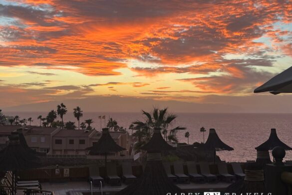 Sunset wine bar, Los Gigantes Tenerife itinerary