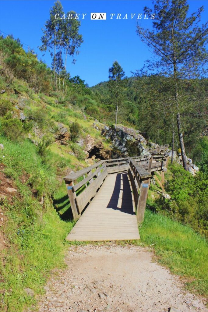 Start of the Paiva Walkways in Areinho