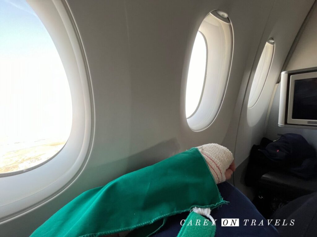 10 Essential Tips for Flying with a Cast Comfortably - Carey On Travels