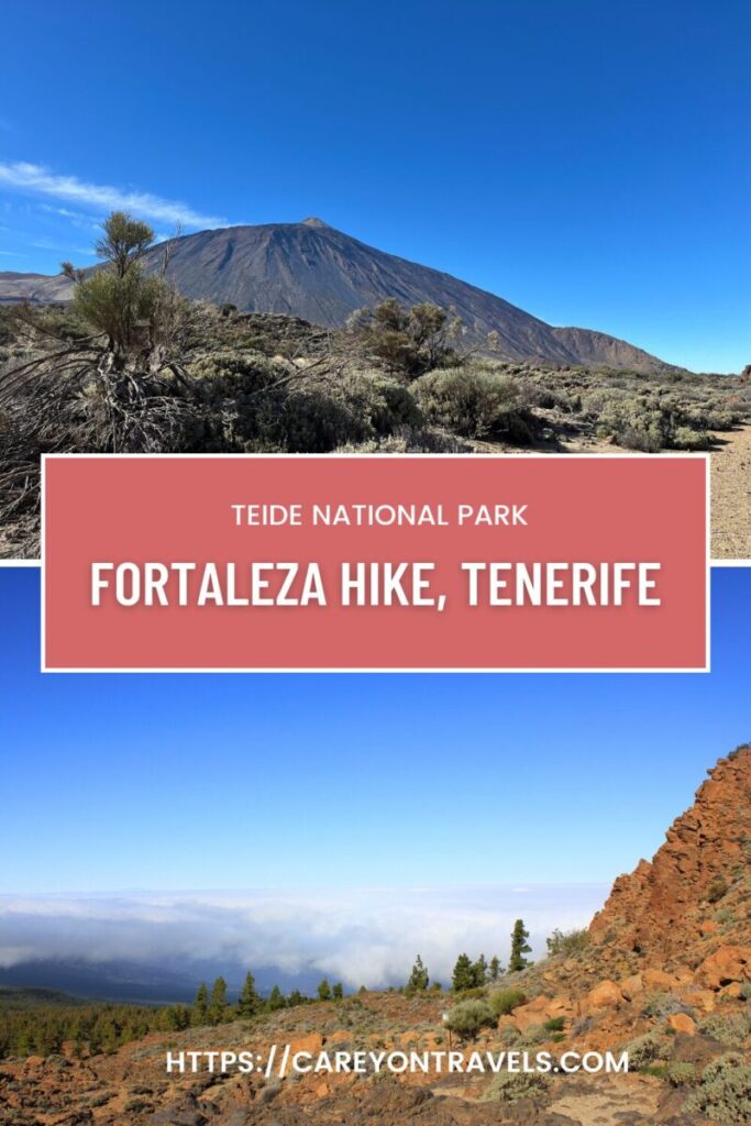 Fortaleza Hike Tenerife pin