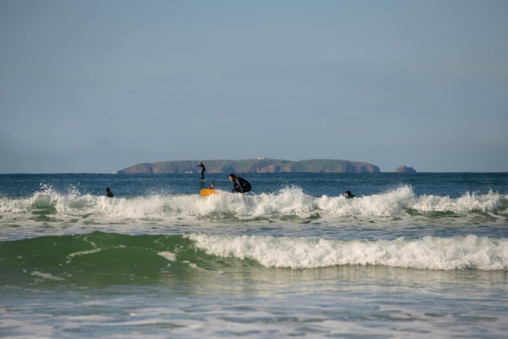 Surfing Peniche, photo credit Samuel Jeronimo
