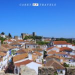 View over Óbidos from the castle walls