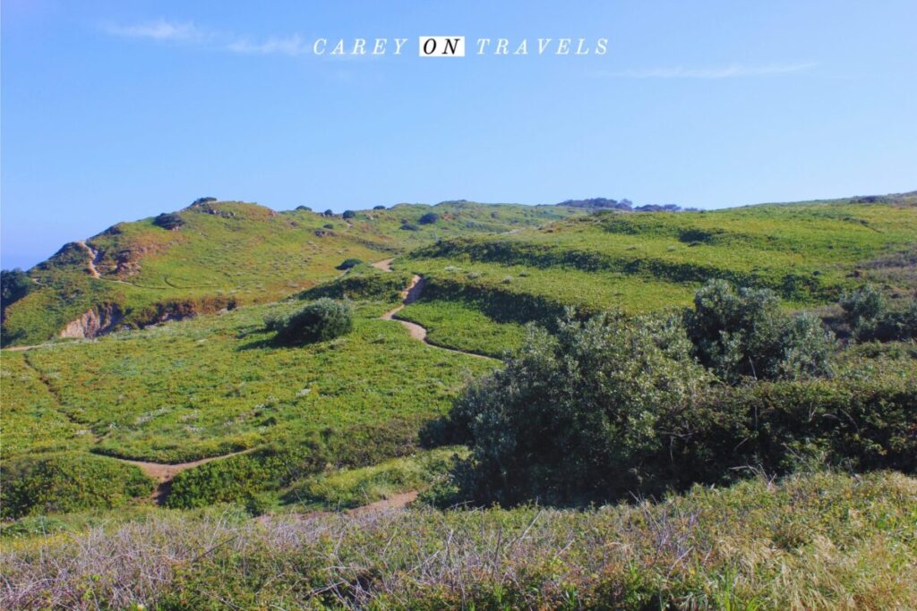 Trails towards Praia da Ursa from Cabo da Roca