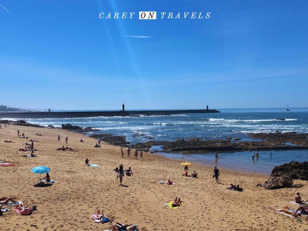 Beach day at Foz do Douro