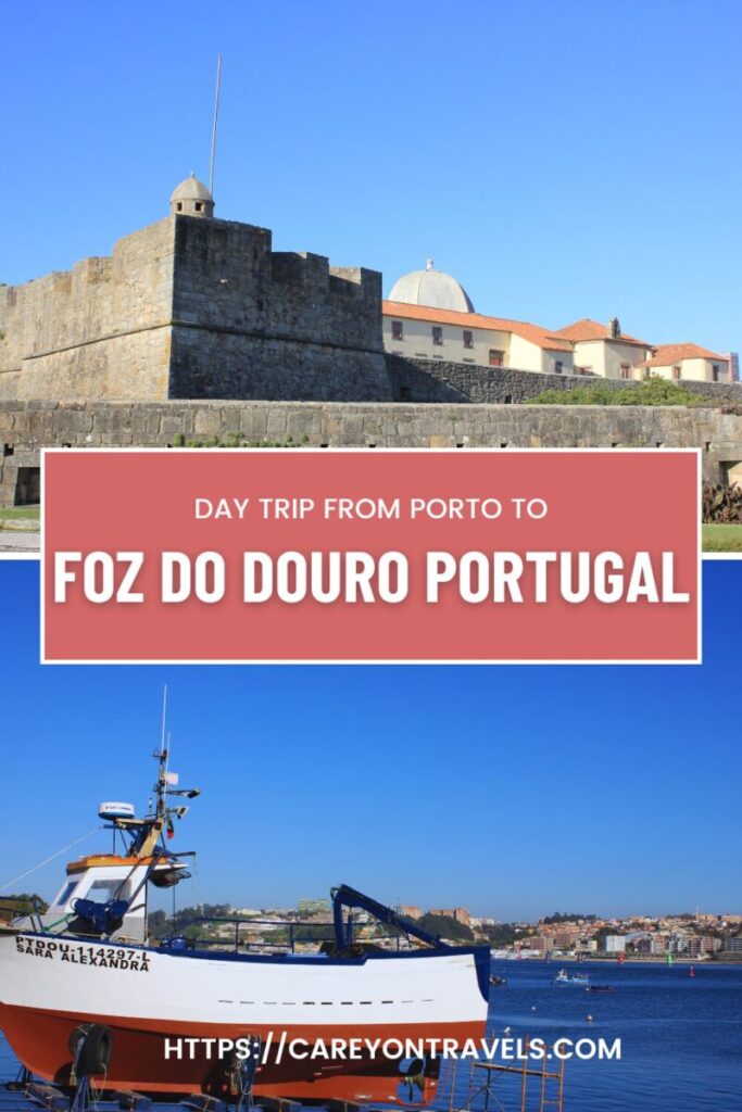 Porto to Foz do Douro pin