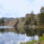 Paddle boarding (SUP) Sylvan Lake Custer State Park