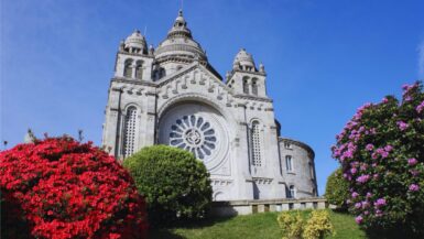 Viana do Castelo Sanctuary Luzia in Spring