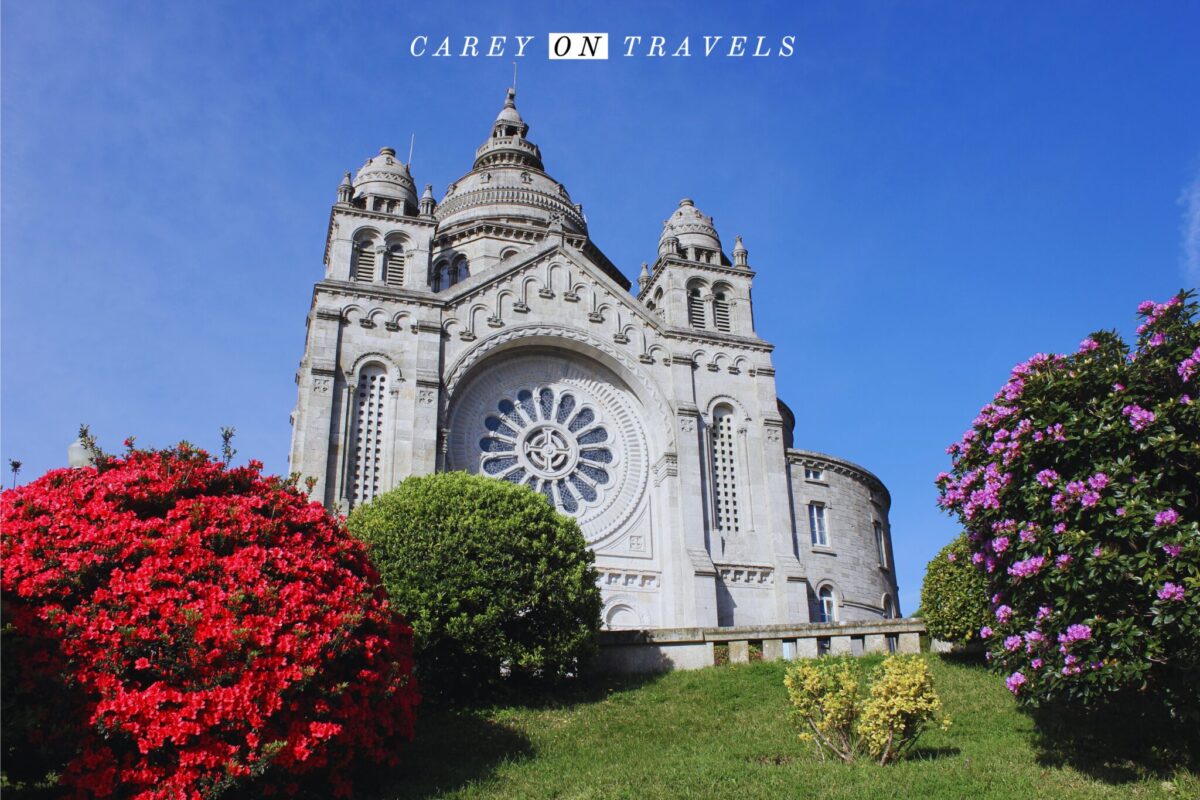 Viana do Castelo Sanctuary Luzia in Spring