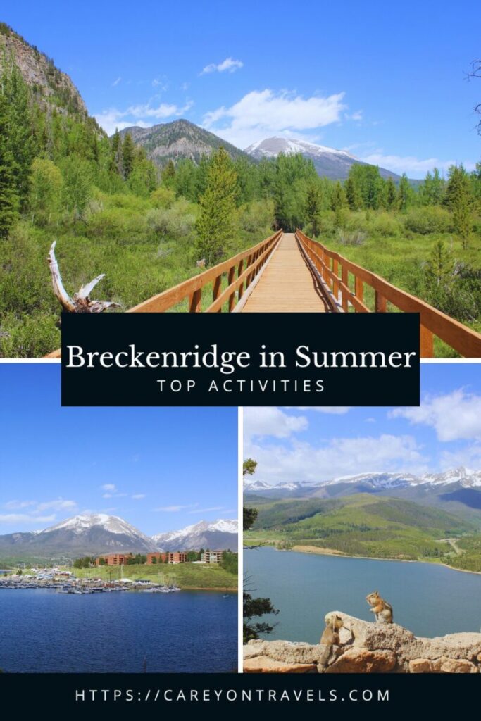 Things to do in Breckenridge in summer pin1