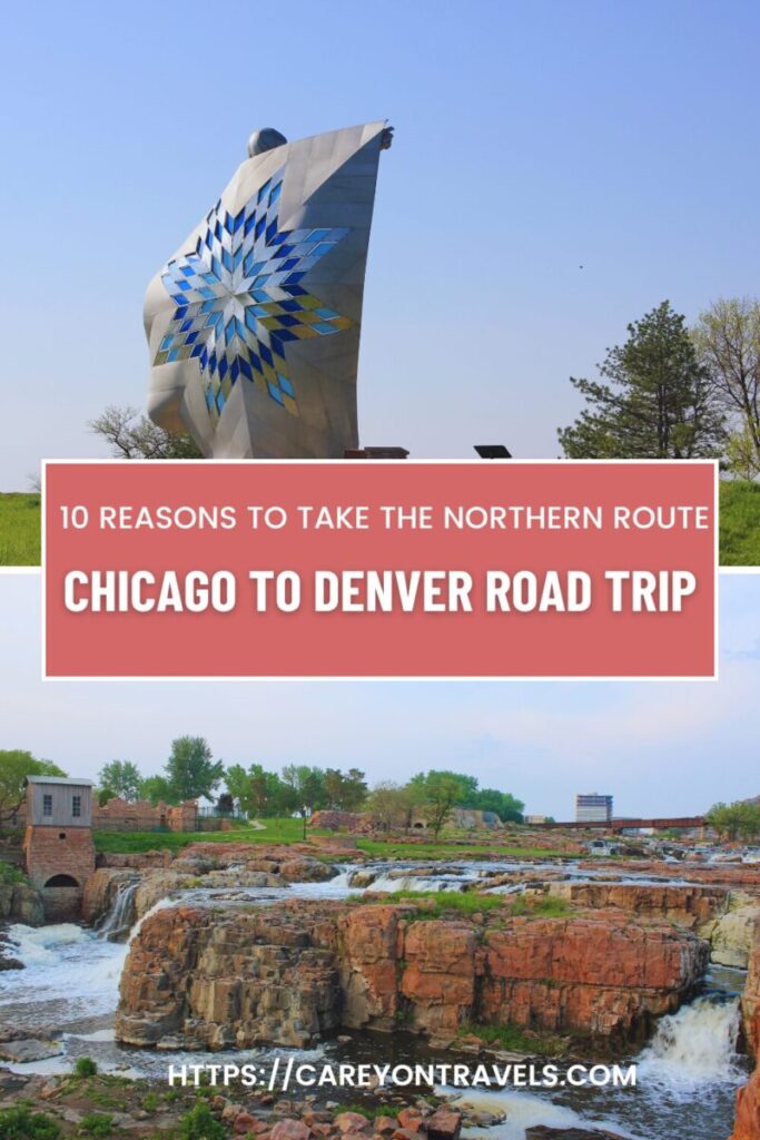 Chicago Denver road trip pin1